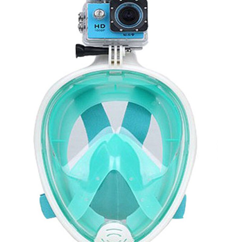 Full Face Snorkel Mask - Anti-Fog - Underwater Spearfishing Dive Mask for Men & Women