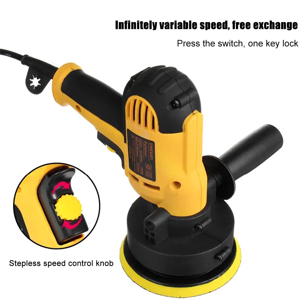 700W Car Polishing Machine Electric Cars Polisher Waxing Machine Automobile Furniture Grinding Sander Tools