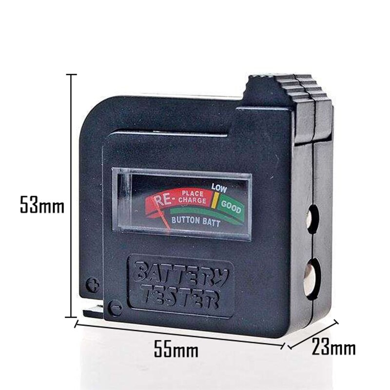 Batterij Test Meet Digitale Lithium Batterij Capaciteit Tester Universal Test Geruite Belasting Analyzer Display Controleren Knoopcel: A