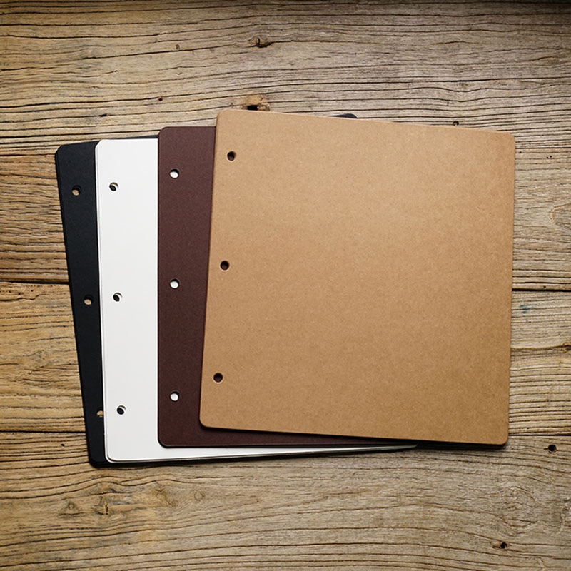 10pcs Inner Pages Loose-Leaf Graffiti Album Photo Hand-Painted DIY Photo Album Inner Page For Baby Children Wedding Lover Family