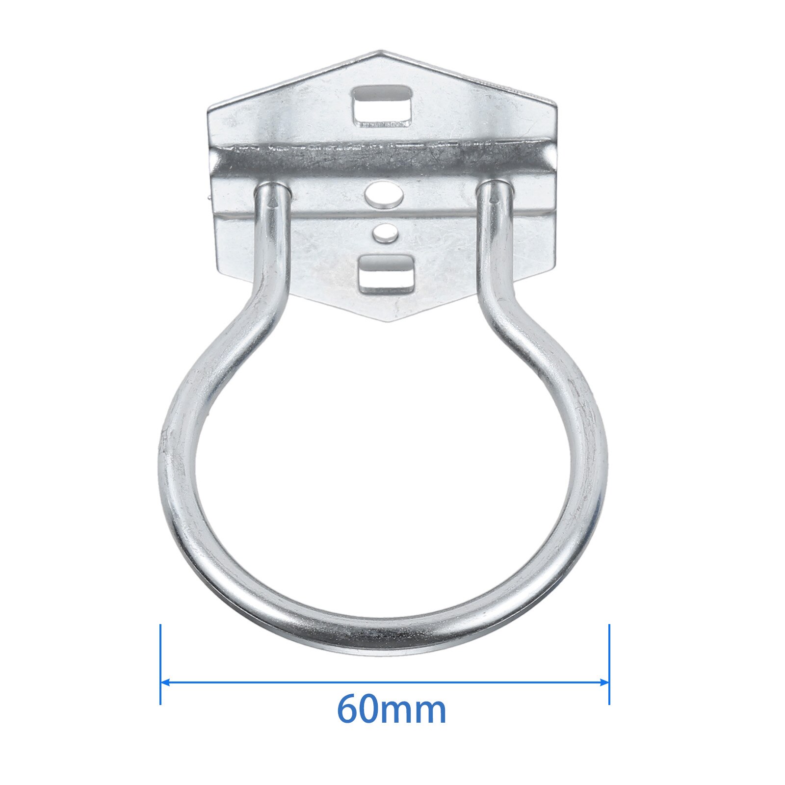 Dreld Muur Gemonteerde Gat Boord Haak Hardware Tool Magazijnstelling Hanger Haak Tuin Badkamer Organizer Haken Keuken Opslag Gereedschap: 16 60mm