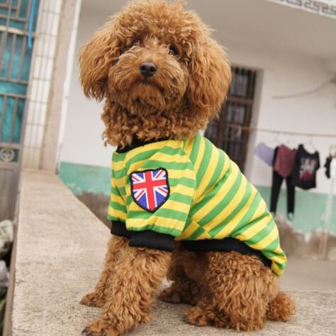 Striped Dog Clothes Summer Pet Vest For Dogs Costume Chihuahua Yorkshire Pet Dresses Cotton Dog Vest Shirt Puppy Pets Clothing: 03 / XS