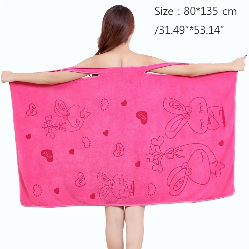 Serviette de bain absorbante enveloppée poitrine peignoir de bain serviette de bain en coton pour femme adulte doux non pelucheux jupe de bain à séchage rapide