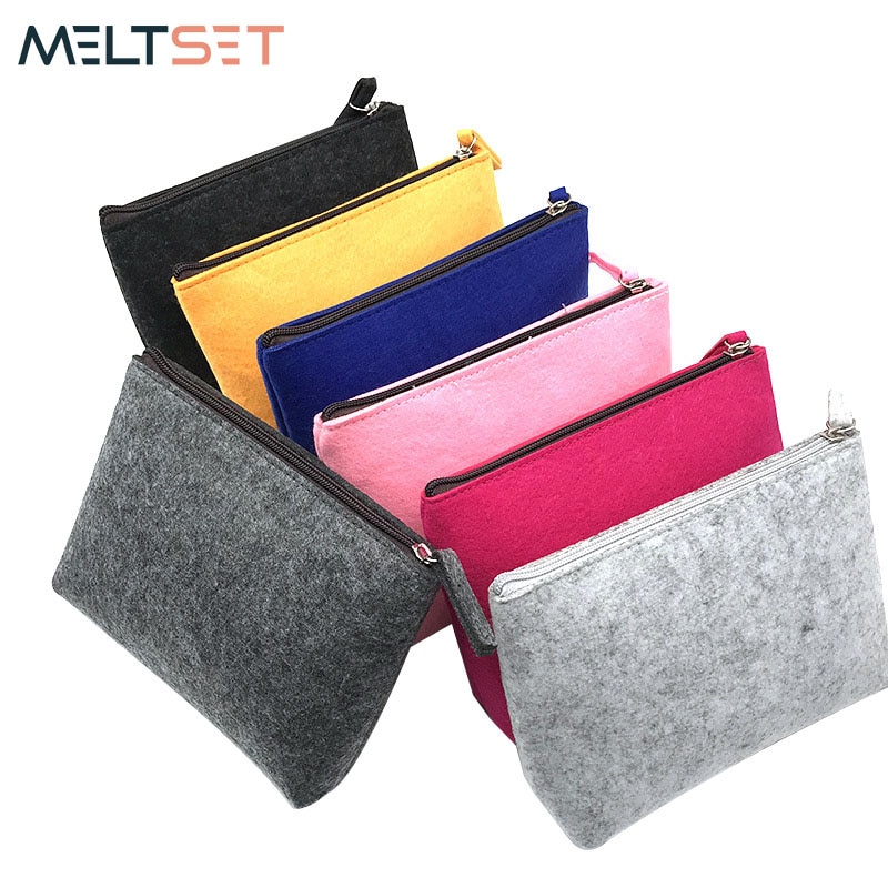 Sac organisateur de gadgets de voyage en feutre, sac de câble numérique Portable, sac de rangement d'accessoires électroniques, pochette de transport pour alimentation USB