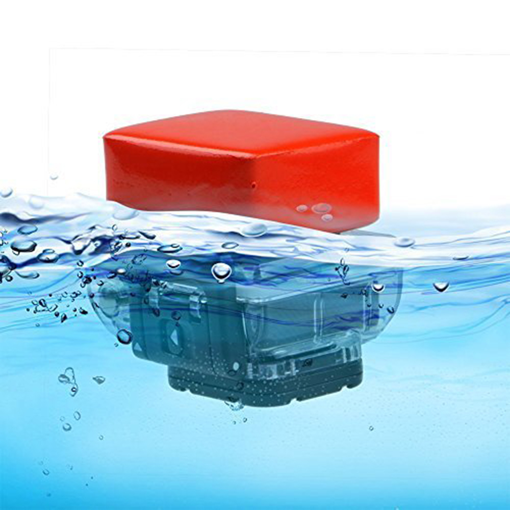 SCHIETEN Float Blok met Sticker Mount voor GoPro Hero 7 6 5 Sjcam Sj4000 Xiaomi Yi 4K Eken h9 Go Pro Hero 7 6 5 Accessoire