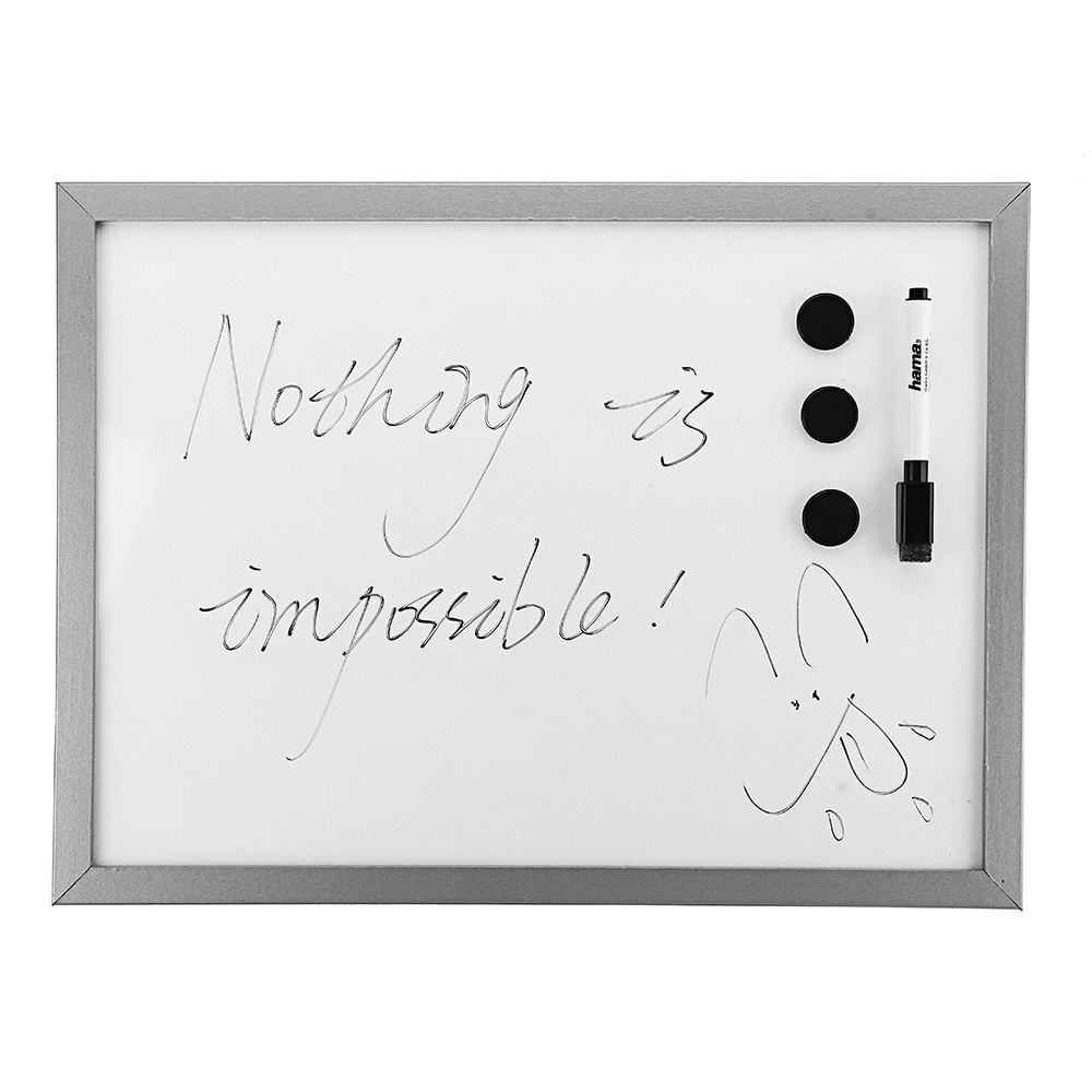 35x40 cm magnetisch Schreiben Zeichnung Gremium Whiteboard Mit Schreiben Stift Für Büro Schule Studenten