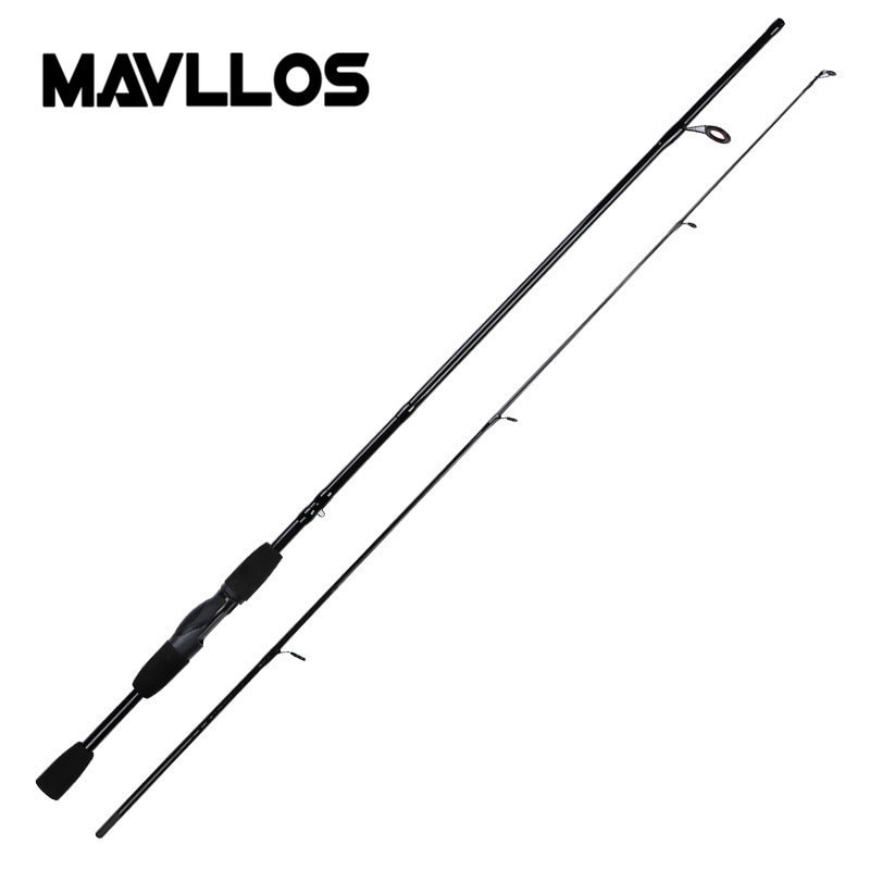 Mavllos M Tip Casting Spinhengel 1.8M 2 Secties Lure Gewicht 3.5-20G Draagbare Snelle Actie Carbon hengel