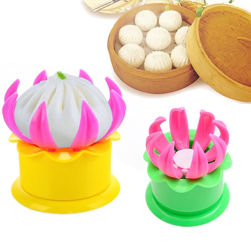 1Pcs DIY Pastry Pie Dumpling Maker Chinese Baozi Mold Baking & Pastry Tool Steamed Stuffed Bun Making Molds