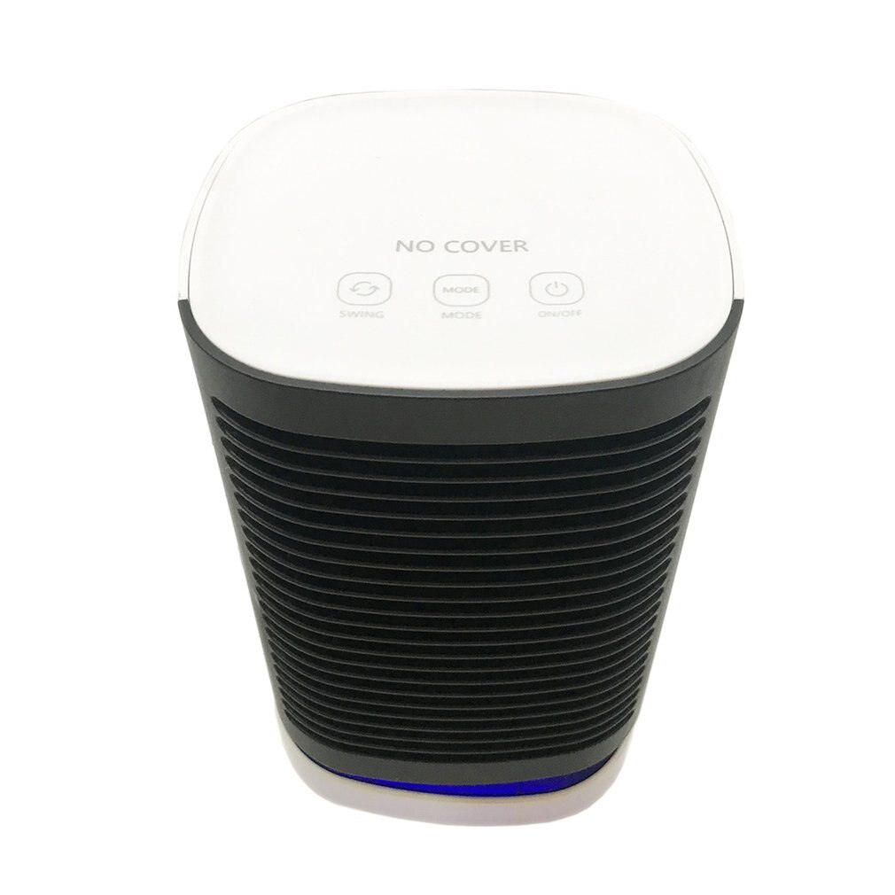 Modern Simple Stylish Cold Warm Fan Portable Fan Add Ice&Insulation Bag Baby Heater Constant Wind White