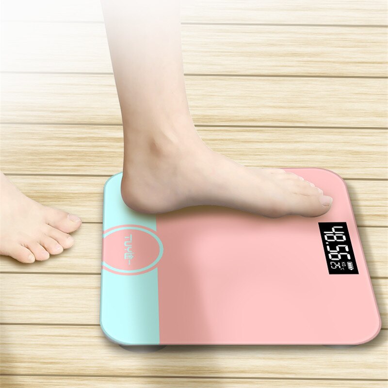 USB Charging Weight Scale Body Electronic Scales Household Accurate Adult Child Health Weighing Scale LED Digital Body Fat Scale