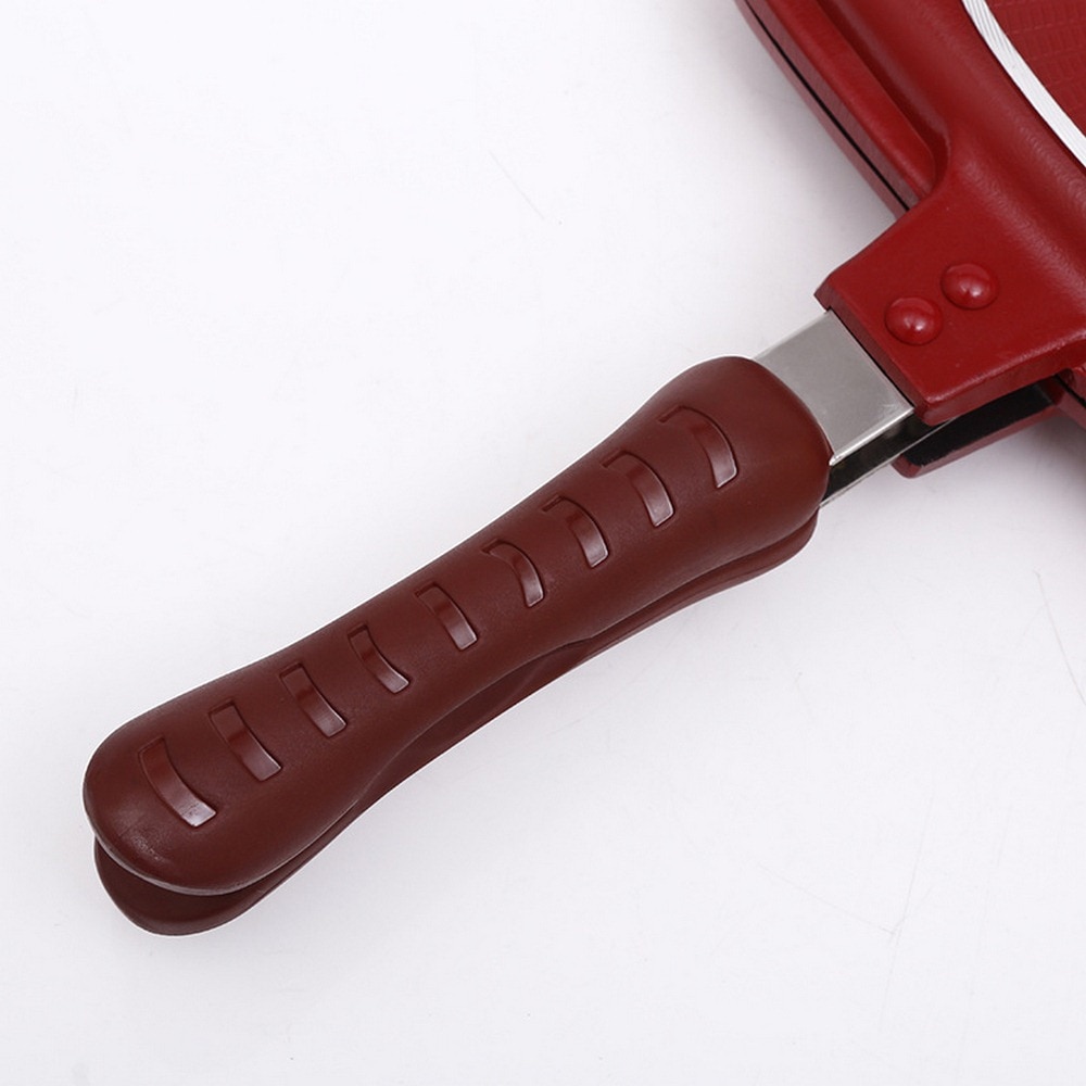 1PC Double-Sided Grill Frying Pan Square Shape Non-Stick Pan Baking Steak Frying Pans 28cm Kitchen Cooking Tools