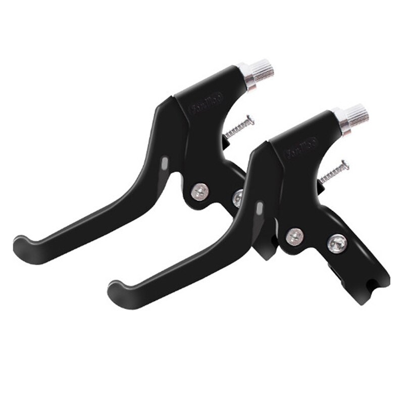 1Pair Bicycle Brake Handle 2-finger Mountain Bike Cycling Brake Levers Bike Bicycle Children Brake Handle Cycling Kids Bikes