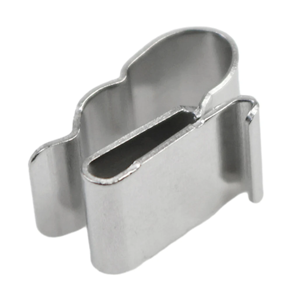 10/30/100 st trådklämmor kabeltrailer solcellspanel trådklämmor klämma organisatör rostfritt stål hanteringssele rep