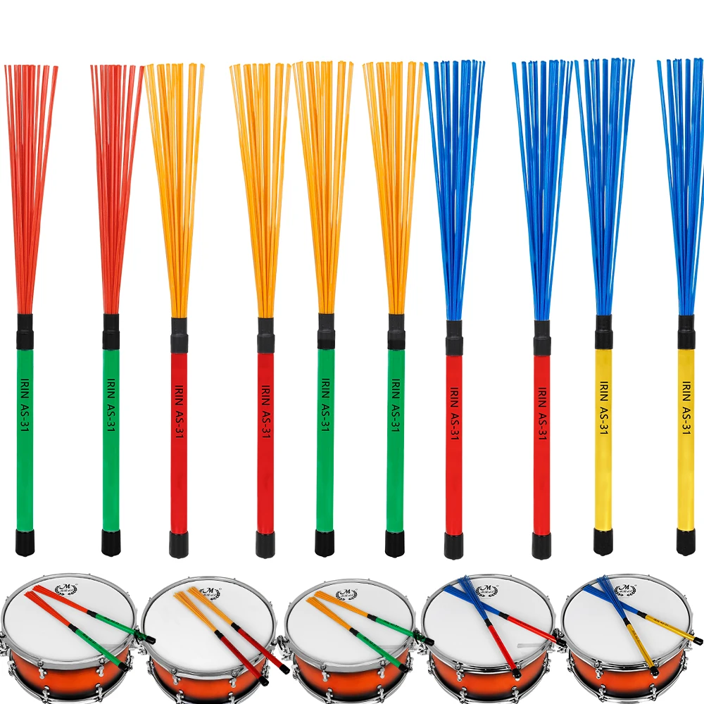 Jazz Trommel Stock Nylon Trommel Pinsel für Trommeln Tragbare Jazz Musical Trommel Stock Reinigung Werkzeug Schlagzeug Instrument Teile