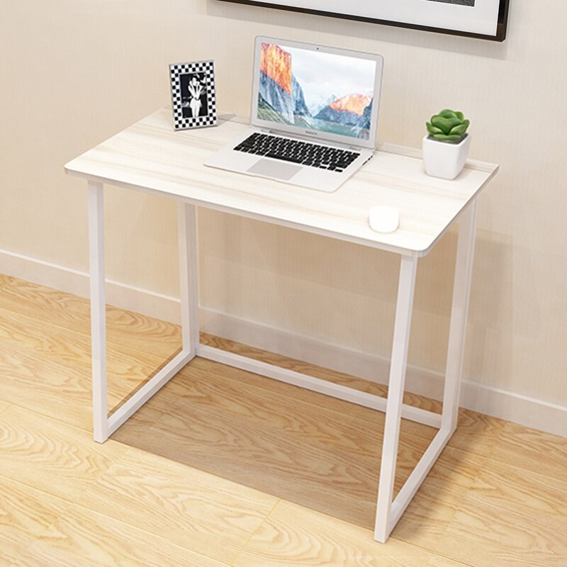 Tavolo pieghevole lungo 80 larghezza 45 altezza 74 mm scrivania: bianca