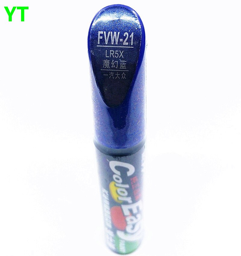 Pincel de reparación de arañazos de coche, pluma de pintura para coche color azul para volkswagen polo golf 6,7 touran passat tiguan CC, marcador de pintura de coche