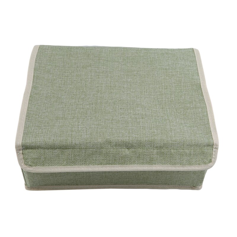 Opbergdoos ondergoed verdeler lade deksel kast organizer interieur organizer voor stropdassen sokken shorts bh opbergdozen: Groente