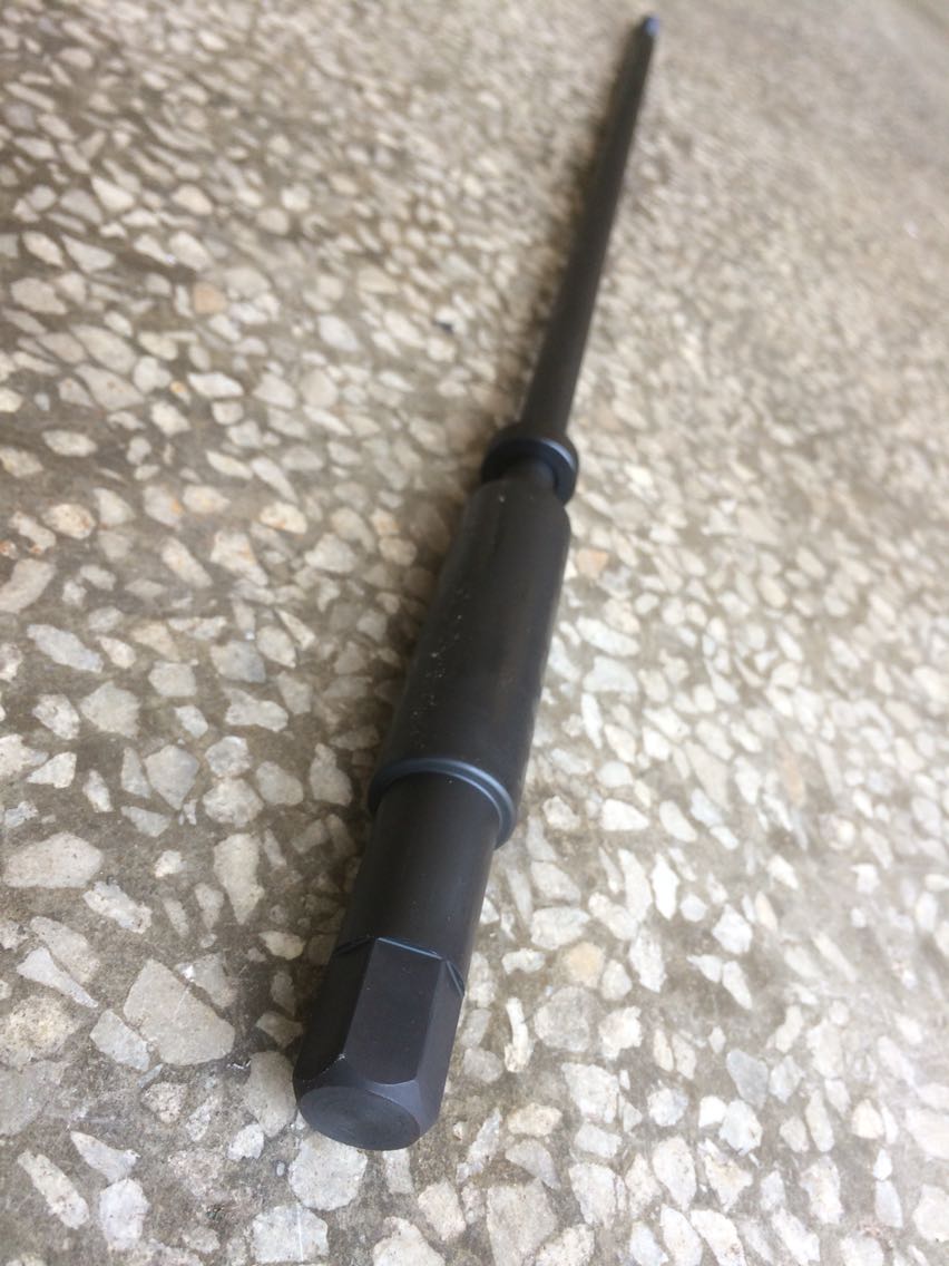 1PC Taiwan Vertical Rocker Turret Milling Machine Overall Drawbar 7/16 Fine Pitch R8 Pneumatic Tool Change Draw Bar