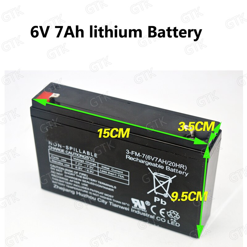 6v 4ah 4.5ah 7ah 10ah 12ah 12v 7Ah lithium battery for electronic scale Access control children toy airplane rc tank UPS