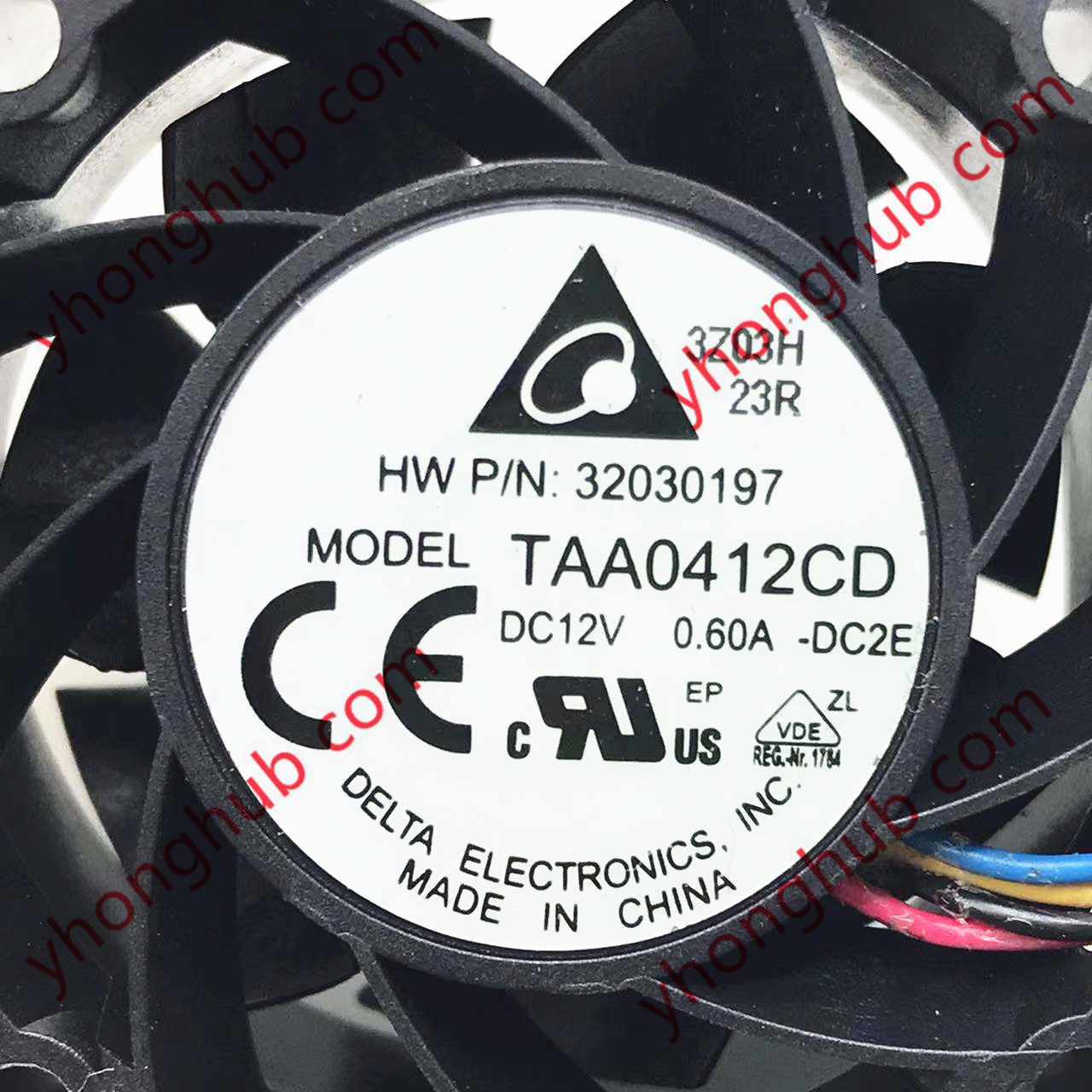 Delta Electronics TAA0412CD DC2E DC 12V 0.60A 40x4... – Grandado