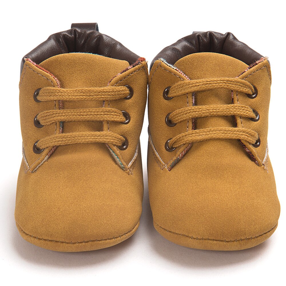 Muqgew Baby Peuter Schoenen Zachte Zool Lederen Schoenen Baby Jongens Meisjes Slippers 0-6 6-12 12-18M Peuter Schoenen Eerste Wandelaars