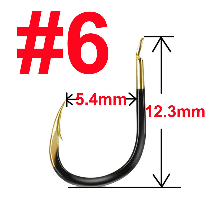 20 Stuks Vishaak Enkele Vishaak Visaccessoires Levert Karper Visgerei Prikkeldkleurige Wolfraamlegering: Light Grey