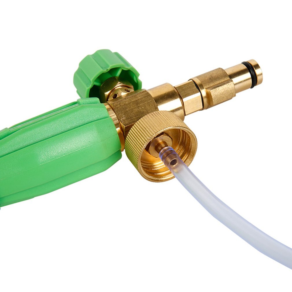 Adjustable Foam Bottle Snow Foam Lance Pressure Washer Jet Clean Bottle Cleaning Machine High Pressure Bubble Pot 1L