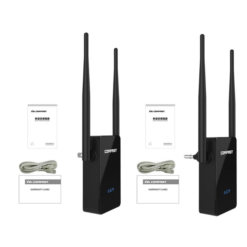 Comfast-repetidor de señal WIFI inalámbrico CF-WR302S, antena de 300M, 10dBi, 802.11N/B/G, extensor de rango Roteador