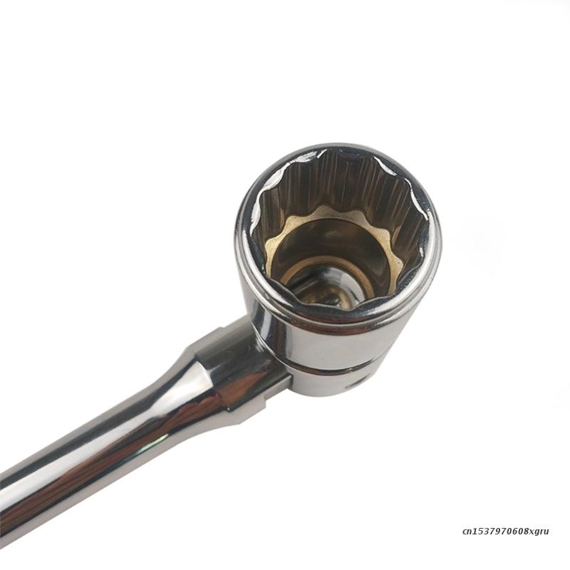 Outil de mécanique automobile Durable, tête réglable à 180 °, Gadget pour moto, réparateur de maison, bricolage, vélo