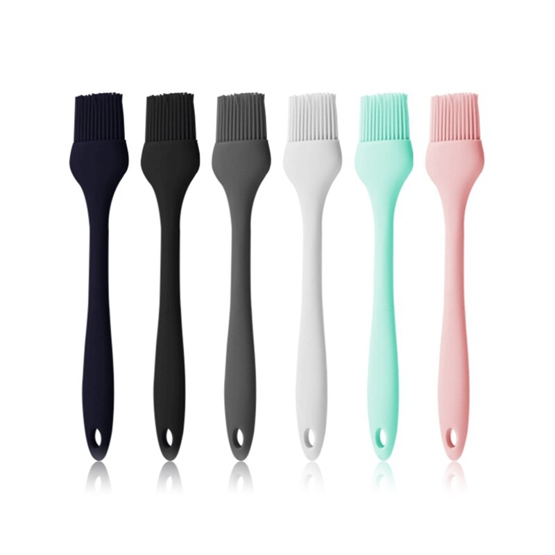 Brocha aplicadora de aceite para repostería de silicona para repostería de pan pastel, utensilios de cocina para barbacoa, herramientas de seguridad para barbacoa, 1 unidad