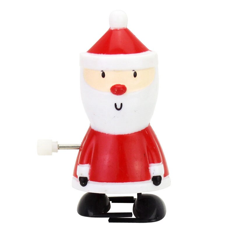 12 Pcs Clockwork Speelgoed Interessante Wind Up Toys Leuke Dier Santa Kerst Serie Goederen Kleine