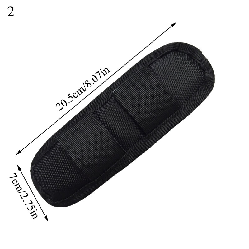 1Pcs Vervanging Schouderriem Riem Pad Non Slip Schouderriem Pads Voor Rugzak Unisex Zwart Camouflage Kussen Voor Tassen