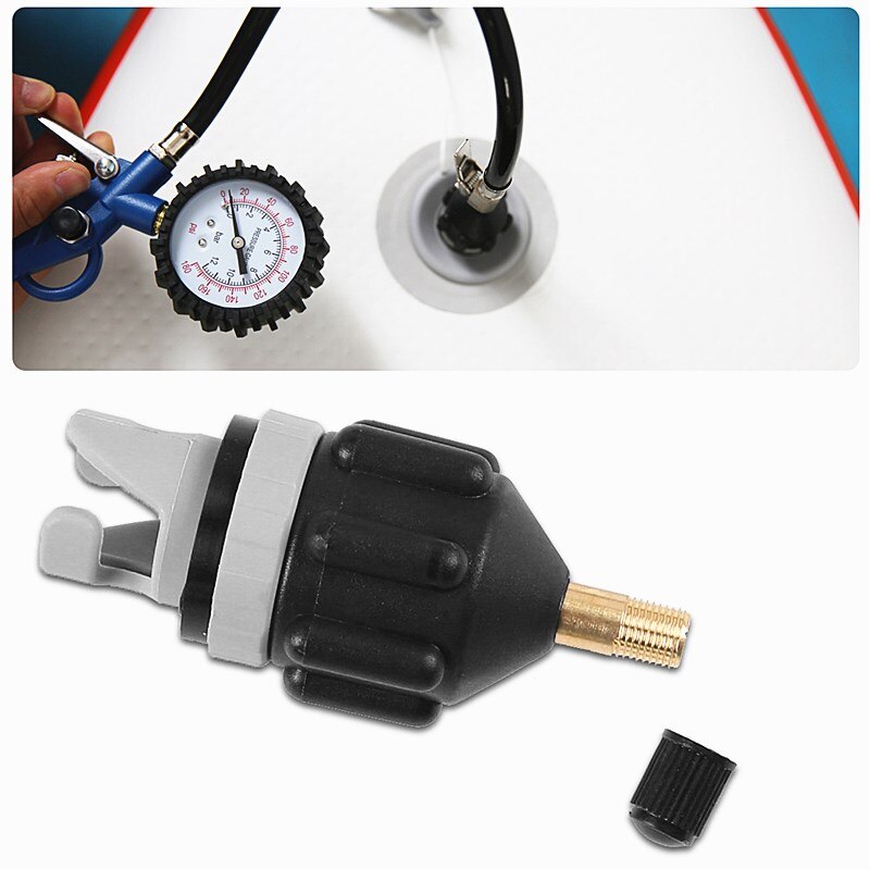 Roeiboot Air Valve Adapter Sup Board Kajak Pomp Adapters Opblaasbare Air Valve Attachment Kajak Accessoires