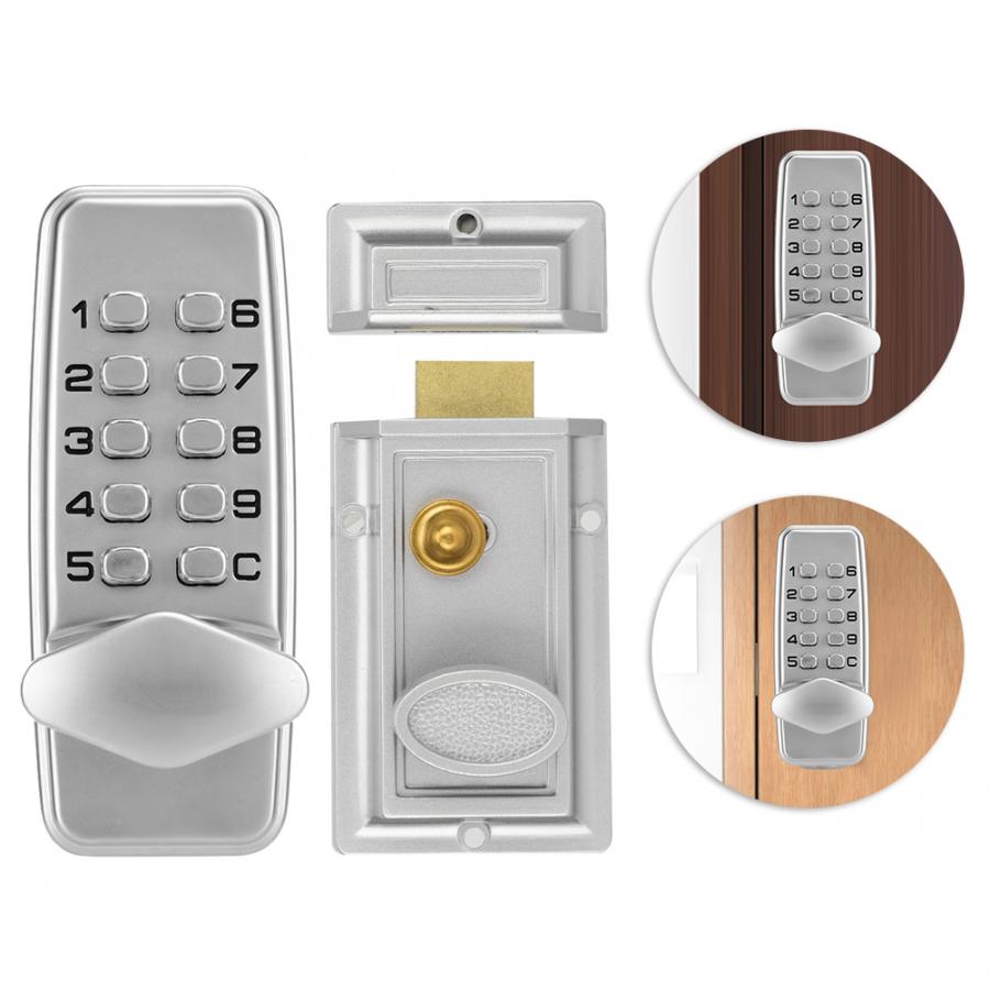 2 - 4 Digits MiNi Mechanical Code Lock Cabinet Indoor Outdoor Door Password Security Coded Lock Mechanical Code Lock