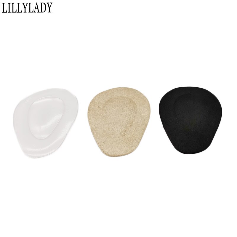 Silicone Gel Half Yard Pads High Heels insoles for feet Comfortable Relieve Pressure Antislip Protector Foot Pain Antalgic