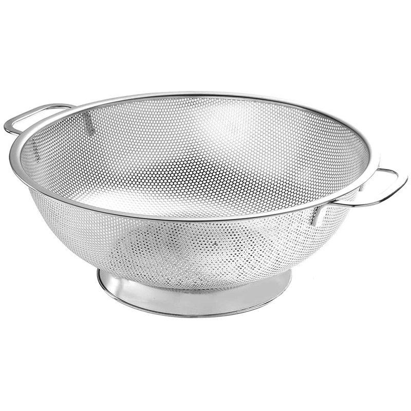 Sieb Aus Edelstahl, Micro-Perforierte Sieb mit Heavy Duty Griff und Große Basis, Sieb für Küche: Default Title