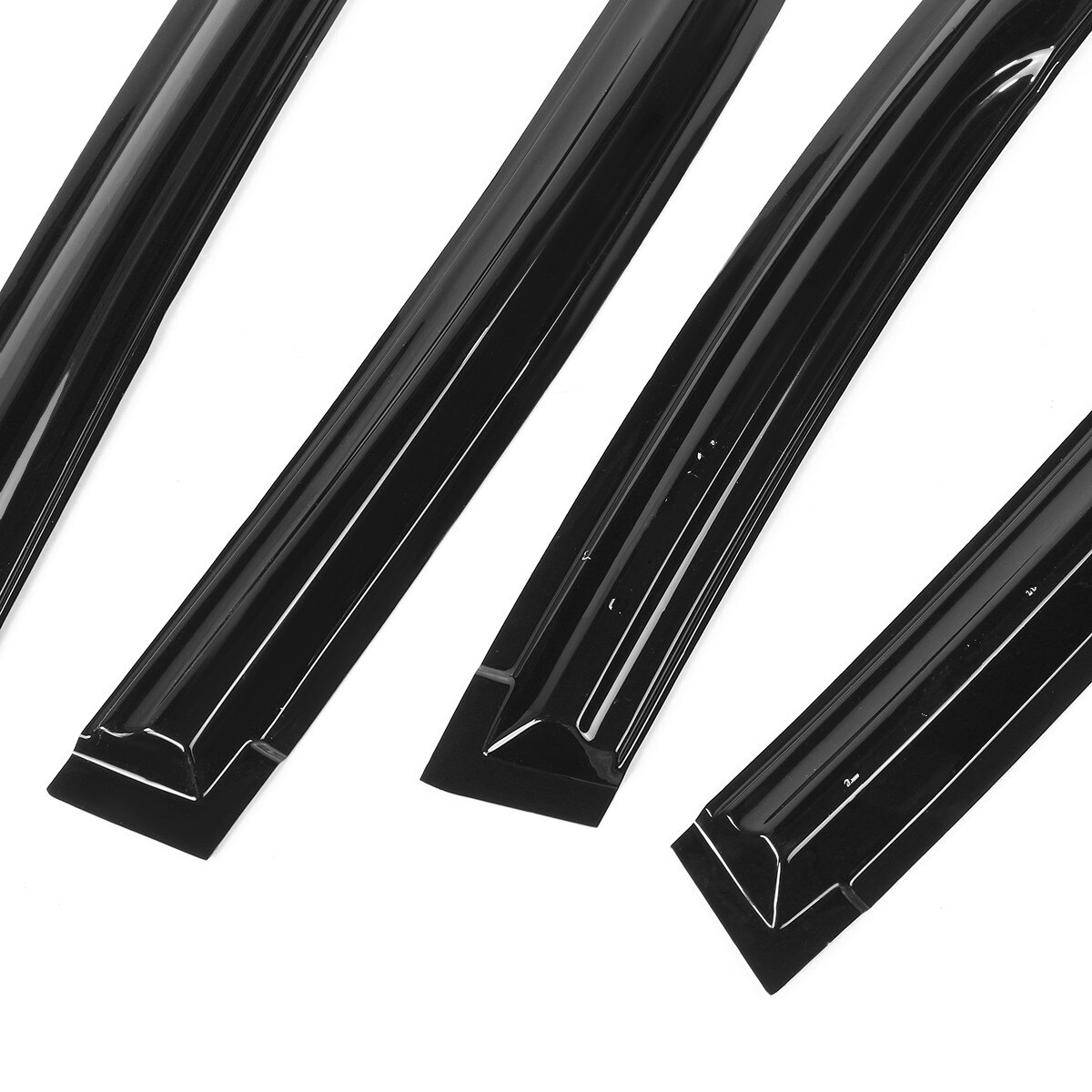 Audew 4pcs Window Visor Shade Rain Guard Sun Shade Window Visors Rain Shade Shelter For HondaCivic