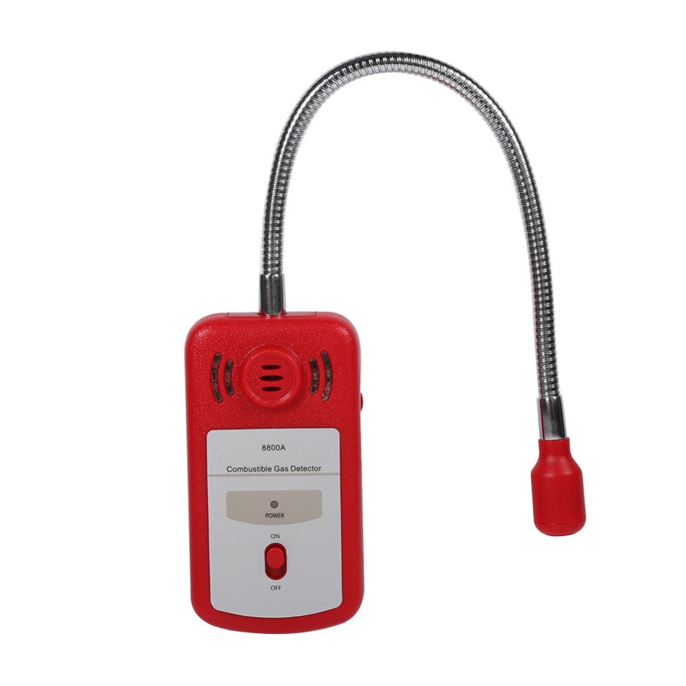 Gevoelige Gas Analyzer Brandbaar Gas Detector Draagbare Gaslek Locatie Bepalen Tester + Geluid-Licht Alarm