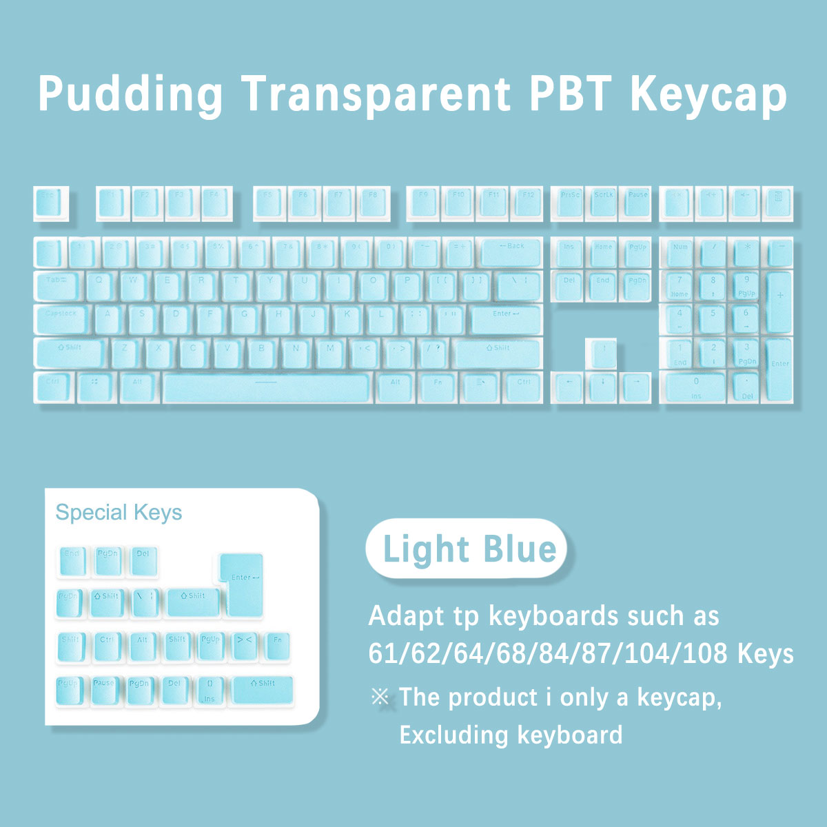 Nasadki klawiszy - PBT 75%, 65%, 60% Klawiatura mechaniczna Niestandardowe 113 klawiszy Profil OEM 61/68/84/87/98/103 dla klawiatury mechanicznej: W kolorze khaki