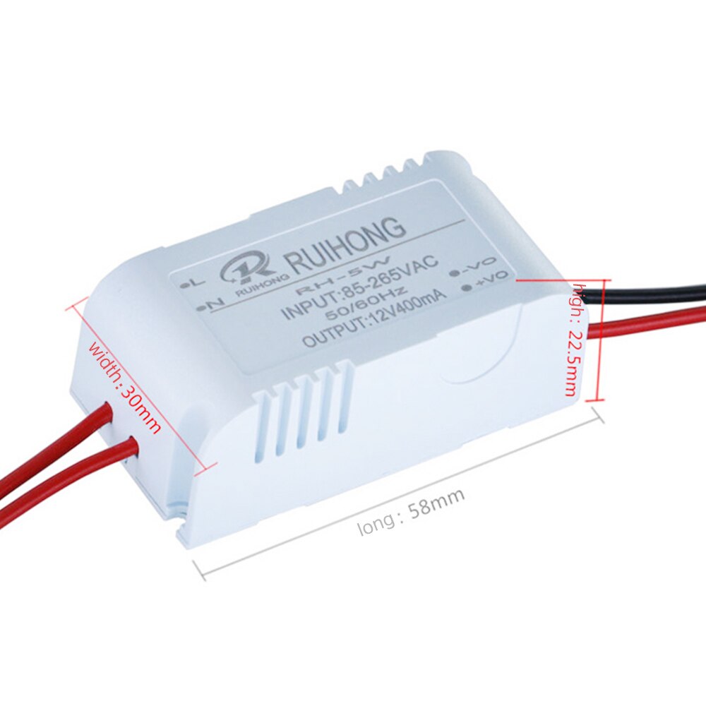 1 stks AC-DC Mini Converter AC 1A 5 W 220 V naar DC 3.3 V 5 V 9 V 12 V 15 V 24 V Voedingsmodule Elektronische Levert