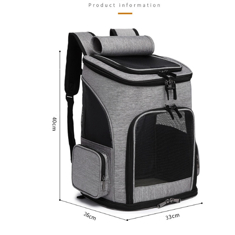 Kat Carrier Rugzak Mesh Ademend Opvouwbare Pet Reistassen Voor Kleine Honden Katten Konijnen Pet Carrier Rugzak Klassieke