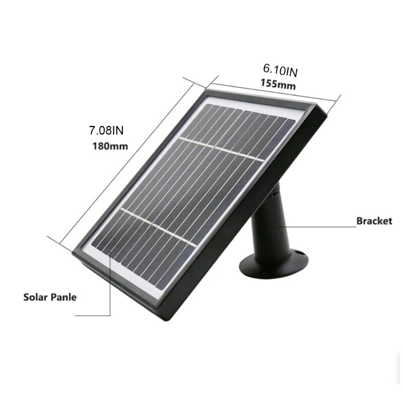 Opvouwbare Solar Charger 50W Flexibele Zonnepaneel Portable Solar Generator Voor Camera Security Monitor Opladen Duurzaam