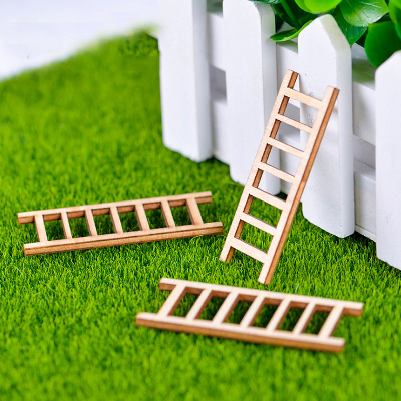 3pcs/Set Vintage Blue Mini Mushroom House Miniature Mini Craft Fairy Garden Micro Landscaping Decor Home Decoration Accessories: WHITE