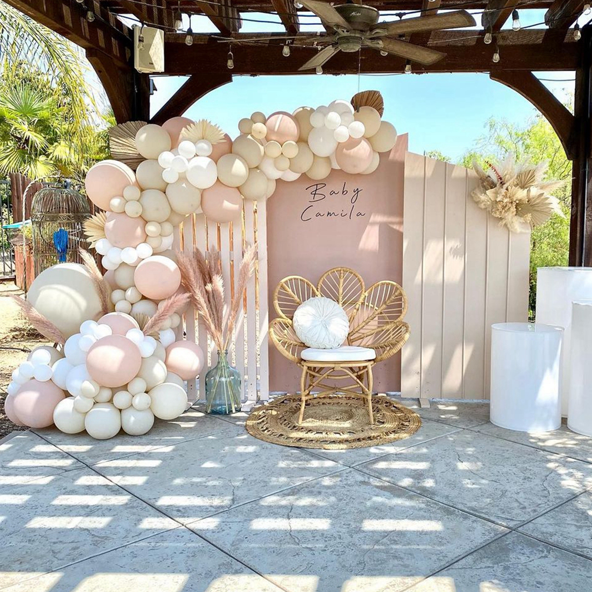 Ballon Girlande Bogen Bausatz Hochzeit Geburtstags feier Dekoration Konfetti Latex Luftballons Geschlecht offenbaren Taufe Baby Party Dekorationen