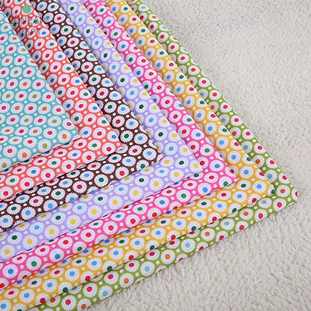 Printed 100% Polyester Fabric Cloth Handmade DIY Sewing Material Patchwork Needlework Fabric 50cmx150cm