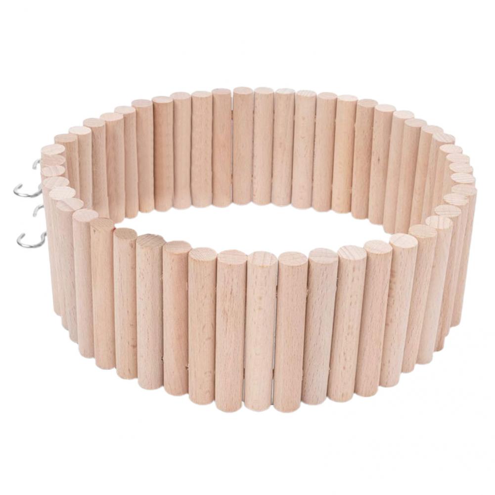 Parrot Ladder Toy Natural Wood Pet Ladder Toy Bird Toy Bite Resistant Universal Bird Climbing Ladder Bridge