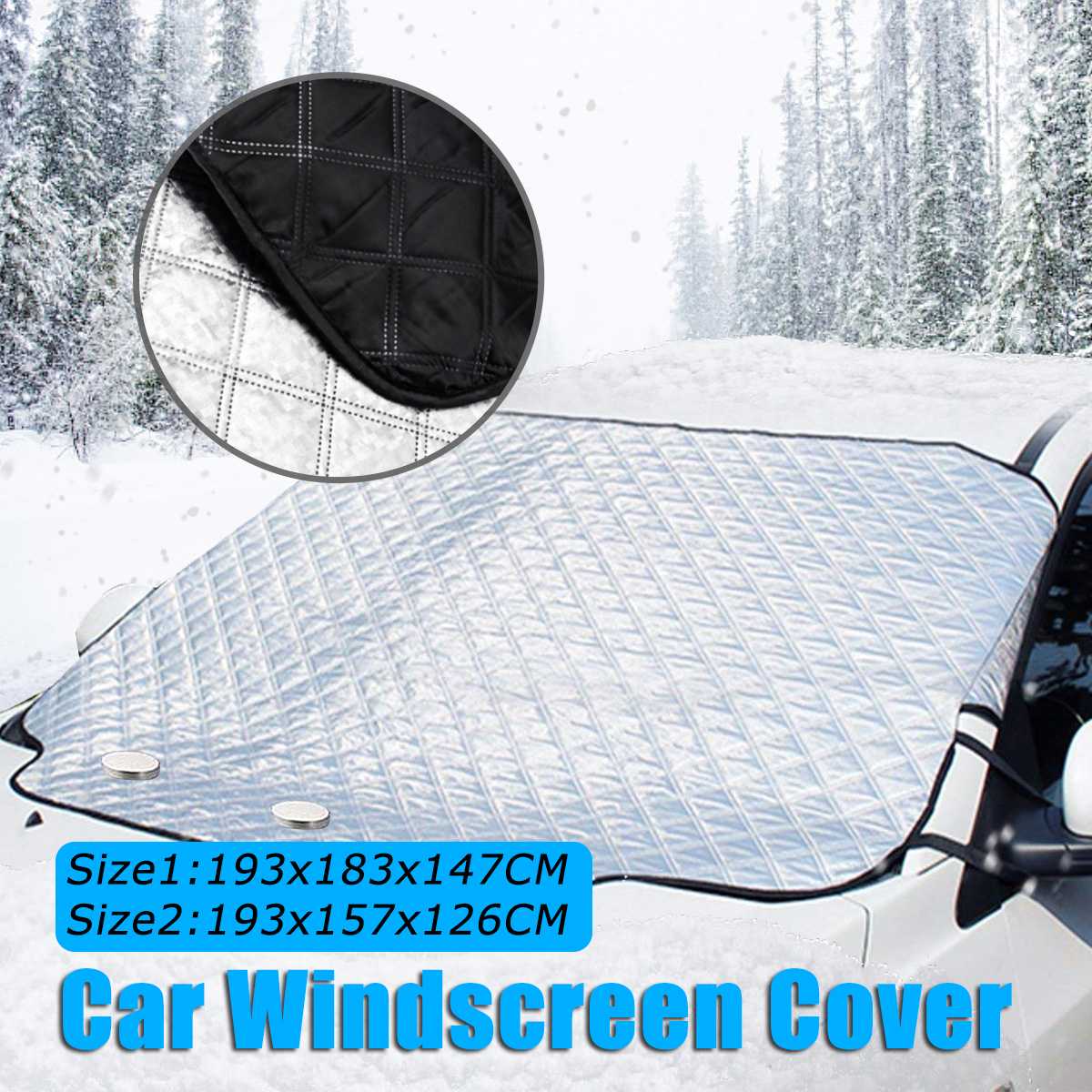 Car Side window sunshade Prevent Snow Ice Sunshade Cover Car Windshield Protector Car Front Window Windscreen Covers