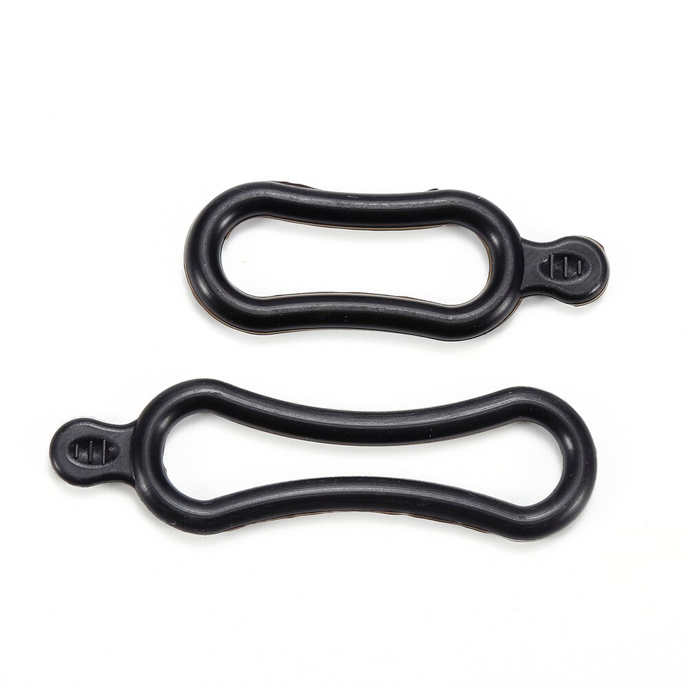 4pcs/2pcs Silicone Rubber Band Ring Compact For Headlight Bicycle Headlamp Bike Light Torch Perfect for Cycling 2 Size Ring