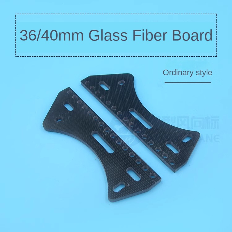 36/40mm Brushless Motor Mount Holder Fixing Bracket Water Cooling Sheet/Side Plate/Fixing Ring RC Model Boat Accessories: black