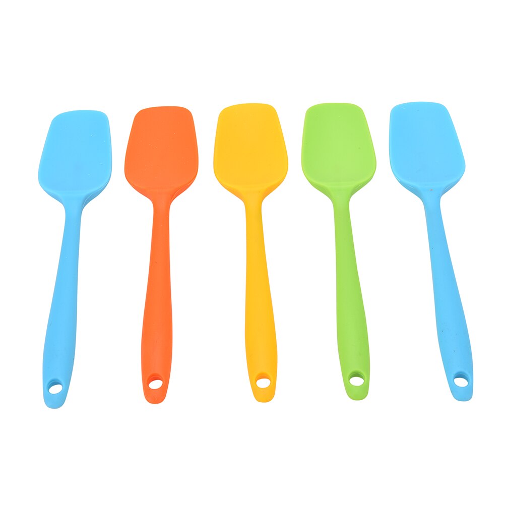Eco Friendly Silicone Baking Spatula Cooking Baking Scraper Cake Cream Butter Spatula Mixing Batter Scraper Kitchen Tools